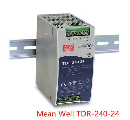 ferrovia industriale trifase di BACCANO 240W TDR-240-24 costruita in PFC attivo