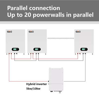 litio Ion Battery 2.5kwh 5kwh 10kwh delle Telecomunicazioni di 48v 100ah Lifepo4