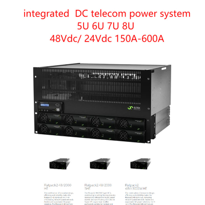 la centrale elettrica delle Telecomunicazioni di 48vdc 24vdc ha integrato il sistema 150A-600A di CC