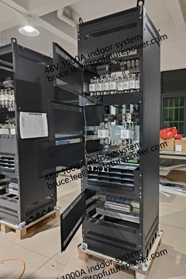 Centrale elettrica su misura FP2 48Vdc 48kw 1000A Indoor Telecom Big Plant Eltek Rettificatore Smartpack2 Controller 3 Fase 208V