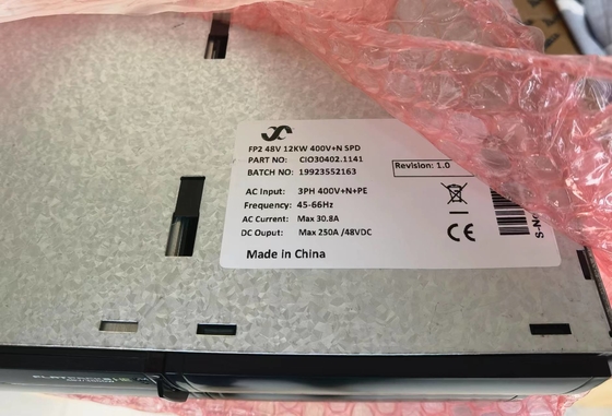 Eltek 48V 12KW Sistema integrato di alimentazione DC Telecom 2U Flatpack2 250A sistema di corrente continua CIO30402.XXXX