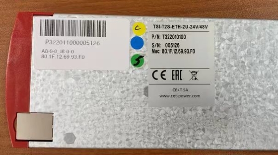 Unità di monitoraggio T2S ETH 2U 24V/48V P/N T322010100