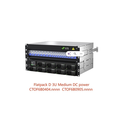 Eltek Flatpack D 3U 48Vdc 15KW Distribuzione di potenza CC media per soluzioni di potenza CC flessibili CTOF6B0404.Nnnn