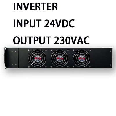 Caricabatterie 3Kva 19"2U Montaggio a scaffale Caricabatterie integrato Invertitore fuori rete con protezione contro sovraccarichi brevi