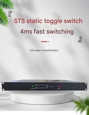STS Dual Power Static Transfer Switch With A Supply Capacity Of 6KVA Features Dual AC Circuits Enables Automatic Uninterrupted Power Switching