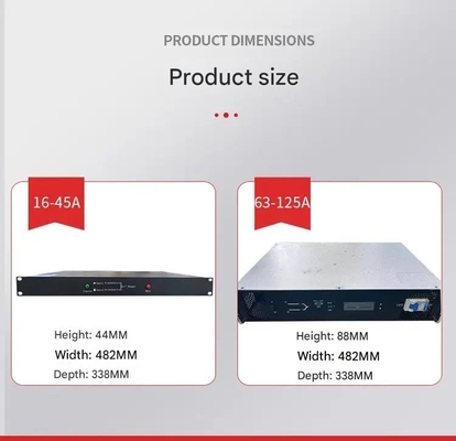 STS Dual Power Static Transfer Switch With A Supply Capacity Of 6KVA Features Dual AC Circuits Enables Automatic Uninterrupted Power Switching