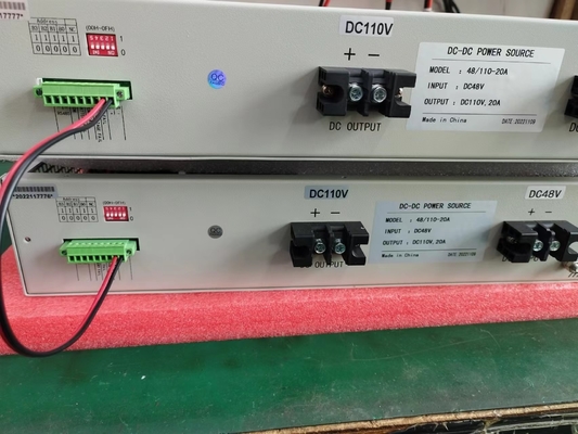 19 pollici Rackmount Serie RCT2000D Convertitori DC DC isolati Input 110vdc Output 24vdc 1200W D50-10-14