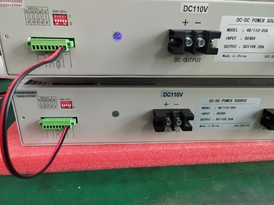 OEM personalizzazione 19 pollici DC DC Converter serie RCT2000D Input 110vdc Output 110vdc 2200W D20-10-10