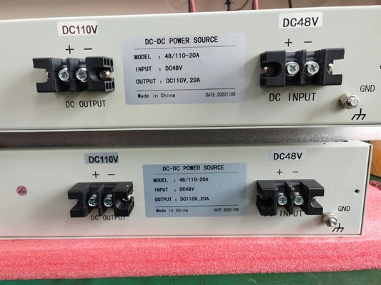 OEM personalizzazione 19 pollici DC DC Converter serie RCT2000D Input 110vdc Output 110vdc 2200W D20-10-10