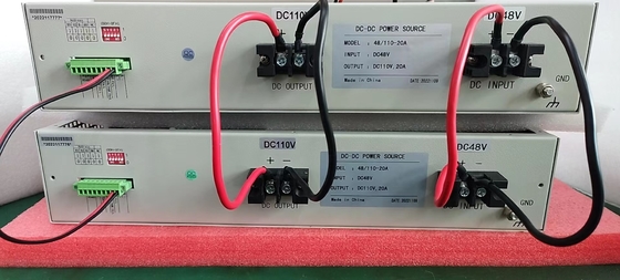 OEM ODM 19 Inch Rackmount DC DC Converters Input 48vdc Output 110vdc 2200W D20-18-12