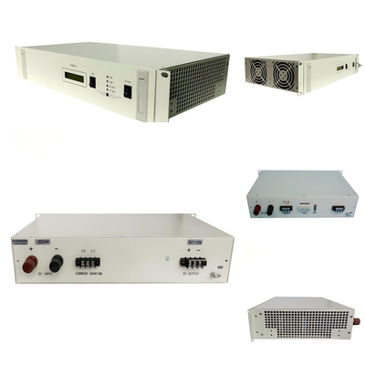 OEM personalizzazione 19 pollici DC DC Converter Serie RCT2000D Input 220vdc Output 48vdc 2400w D50-11-18