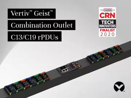 Vertiv Geist GU1 16A/32A Smart PDU C13/C19 Distribuzione modulare di energia con monitoraggio dell'energia per la gestione remota del data center