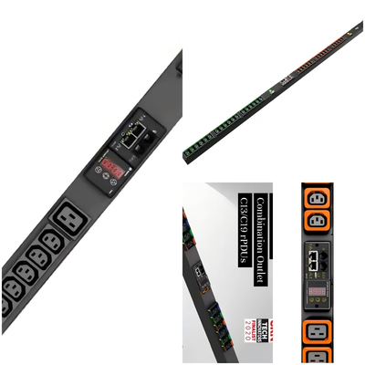 Vertiv Geist GU1 Smart Monitoring PDU Tipo 16A/32A Adaptive Load Rack Power con C13/C19 Dual Ports