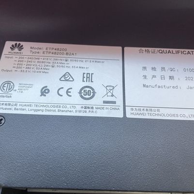 Sistema di alimentazione a corrente alternata ad alta efficienza incorporato da 19 pollici ETP48200-B2A1 Rettificatori Modulo R4815 R4830G1