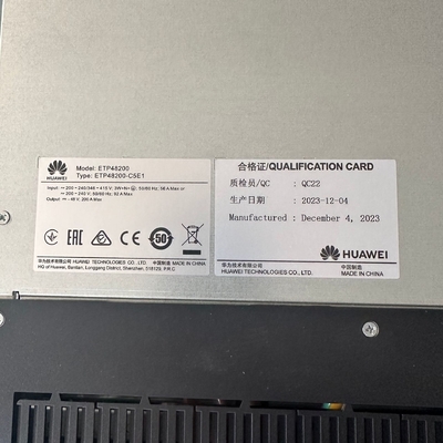 Sistema di alimentazione a corrente continua 200A 48V Modulo rettificatore ETP48200-C5E1 Fornitore di alimentazione 48v R4850g2
