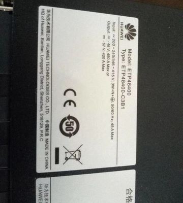 Huawei ETP48400-C3b1 Fornitore di alimentazione a commutazione incorporato Modulo rettificatore 48V400A