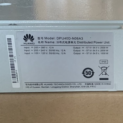 DPU60D-N06A1 Potenza distribuita 3000W montata a parete all'interno o all'esterno