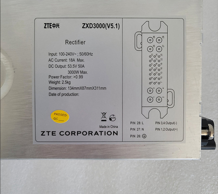 ZTE ZXD3000 V5.6 V5.5 Modulo di alimentazione per comunicazioni 48V50A AC-DC Raddrizzatore ad alta efficienza 3000W