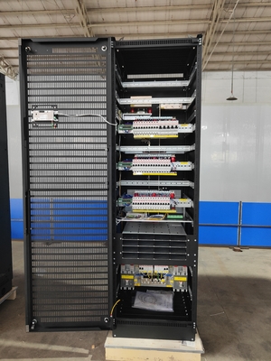 Impianto personalizzato 48Vdc 1000A Big System 3 Ph 240 Vac (3L+N+PE) con Flatpack2 48/3000 HE