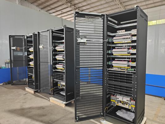 -48Vcc 1000A Grande Sistema di Alimentazione per Telecomunicazioni Grande Centrale Elettrica 240Vac 2L+N+PE Con Flatpack2 48/3000 SHE 241119.106