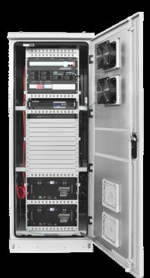 Sistema EBS Rectifeir 48Vdc 200A su misura per stazioni base di telecomunicazioni