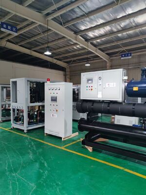 Chiller a vite raffreddato ad acqua ad alta potenza 1287,8KW - MK-620WD Apparecchiature di refrigerazione industriale