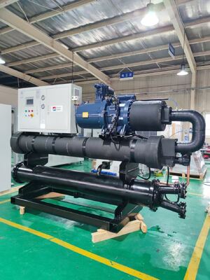 Chiller a vite raffreddato ad acqua ad alta potenza 1287,8KW - MK-620WD Apparecchiature di refrigerazione industriale