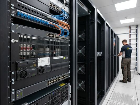 Sistema Ibrido per Telecomunicazioni Flatpack2 – Energia Verde e Affidabile per Siti di Telecomunicazioni