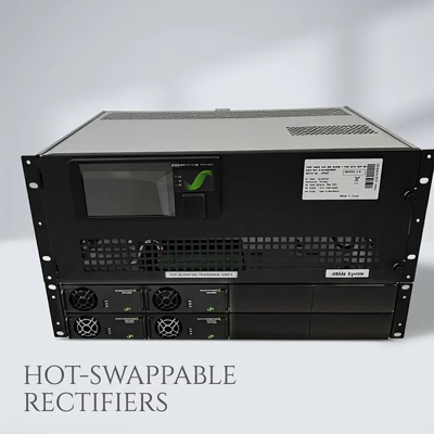 Sistema di alimentazione integrato personalizzabile di grado industriale FP2 48V 12KW+6KVA 230V 5U per ambienti difficili