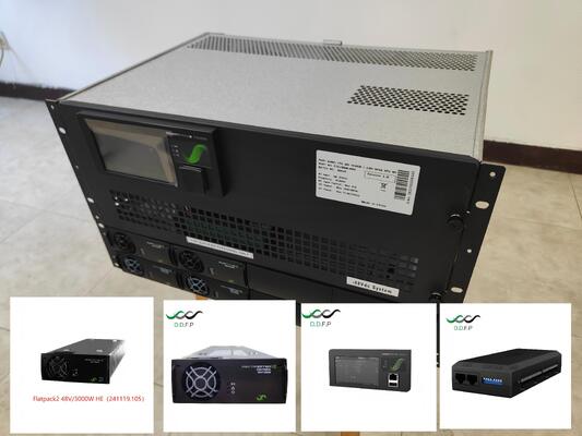 Sistema di alimentazione integrato Eltek Rectiverter 5U | Alimentazione CA e CC integrata per data center di telecomunicazioni
