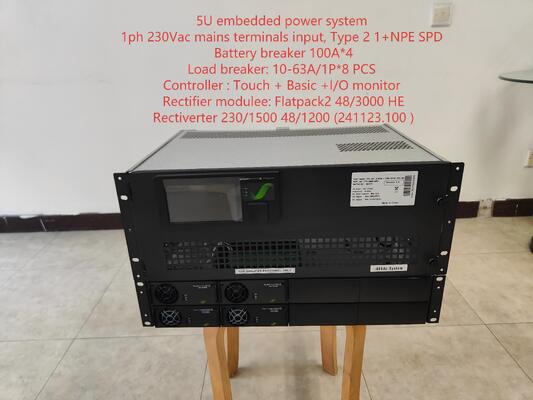 Sistema di alimentazione integrato Eltek Rectiverter 5U | Alimentazione CA e CC integrata per data center di telecomunicazioni