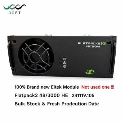 Eltek Flatpack2 48/3000HE 3000W 48V Modulo rettificatore intercambiabile a caldo ad alta efficienza per alimentazione elettrica per telecomunicazioni