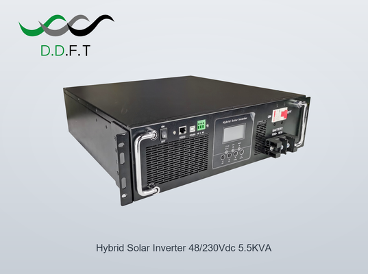 Inverter Solare Ibrido 48V 5.5KW con MPPT 100A e Compatibilità LiFePO4 per Sistemi Energetici Intelligenti