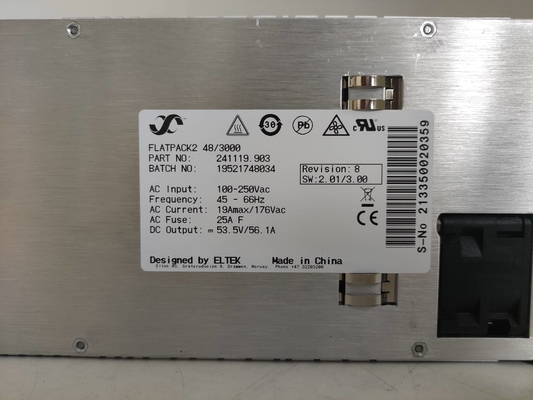 Modulo 48/3000 Flatpack2 48v 3000w 241119,903 del raddrizzatore delle Telecomunicazioni