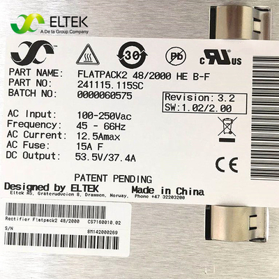 Modulo alto Effciency di CC di CA di Eltek 241115,105 FP2 48/2000HE 48Vdc 2000W