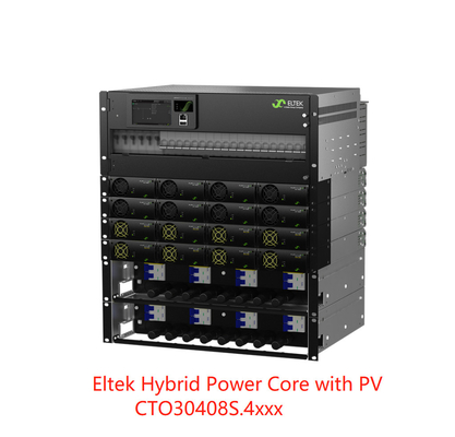 Centrale elettrica ibrida delle Telecomunicazioni del centro Flatpack2 di potere con MPPT 24KW CTO30408S.4