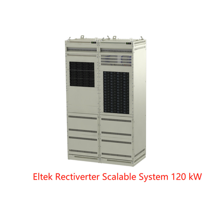 Centrale elettrica delle Telecomunicazioni di Rectiverter Eltek 120kW evolutivo 230/400VAC un grande sistema di 3 fasi