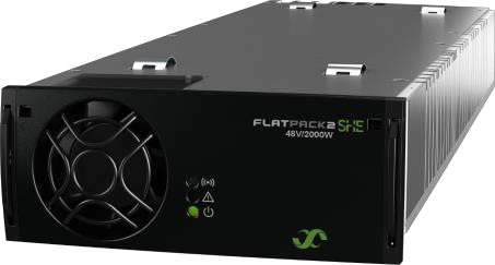 Sistema di corrente continua di Eltek Flatpack2 24V 48KW con Smartpack2 Flatpack2 24/1800HE