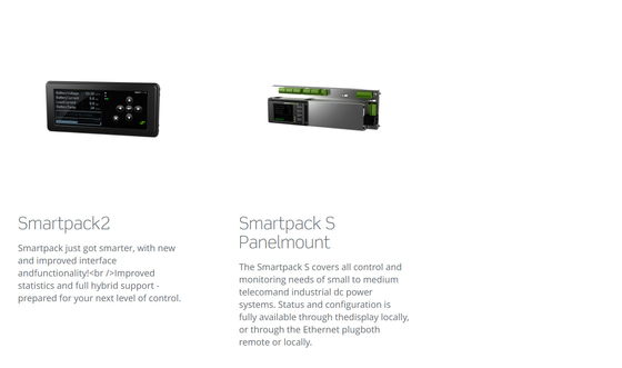 2000W Eltek Smartpack S Flatpack2 Sistema di alimentazione 5U