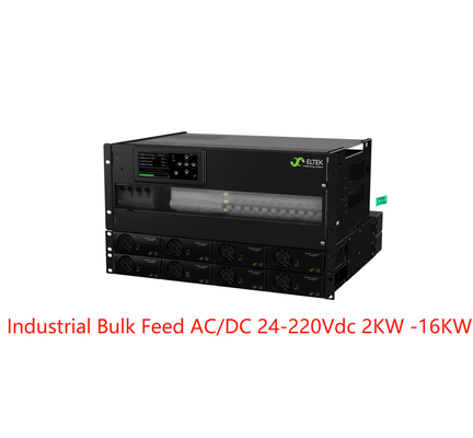 Sistemi in serie industriali 24-220Vdc 2kw- 16kw dell'alimentazione AC/DC di Eltek con Flatpack 2 raddrizzatori